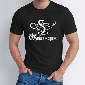 Camiseta Enfermagem Malha Algodão Penteado Universitária