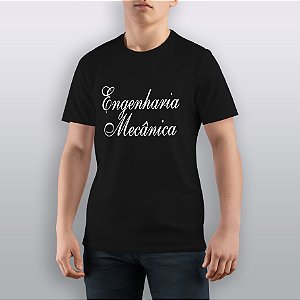 Camisa Engenharia Mecânica Malha Algodão Penteado Formandos