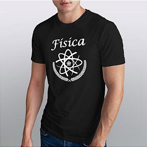 Camisa Malha Algodão Penteado Formandos Física Universitária