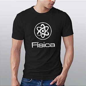 Camiseta Física Malha Algodão Penteado Curso Formandos