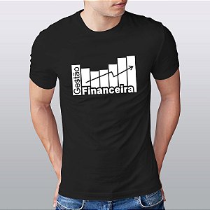 Camiseta Malha Algodão Penteado Formandos Gestão Financeira