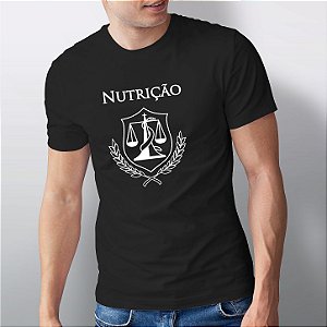 Camiseta Curso Nutrição Formandos Malha Algodão Penteado