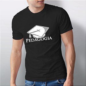 Camiseta Pedagogia Malha Algodão Penteado Formandos