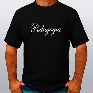 Camiseta Malha Algodão Penteado Formandos Curso Pedagogia