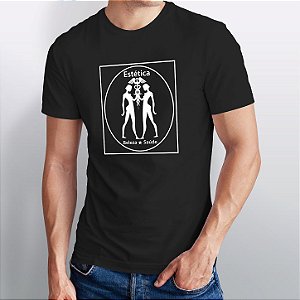 Camiseta Malha Algodão Penteado Técnólogo Estética E Beleza