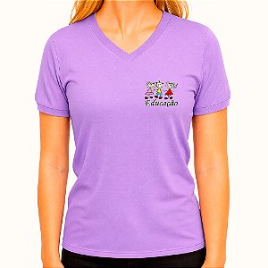 Camiseta Pedagogia Profissão Educação Logo Estampada Dtf