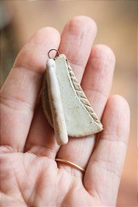 COLAR LUA VERDE E COBRA