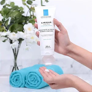 Loção Hidratante Corporal Intensivo Diário La Roche-Posay Lipikar com 200ml