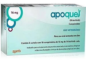 Apoquel 16 mg para Cachorro 20 Comprimidos