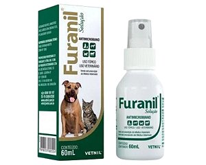 Furanil Spray 60 Ml Cães Gatos Outros - Vetnil