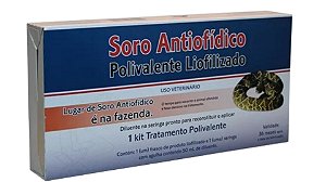 Soro Antiofídico 50ml Lema Picada De Cobra Em Animais