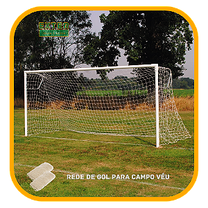 Rede de Gol para Futebol de Campo (PAR) - Modelo Véu