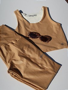 LEGGING TETE DOURADO