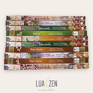 Kit de Incensos Indiano Massala Flute - 10 caixas