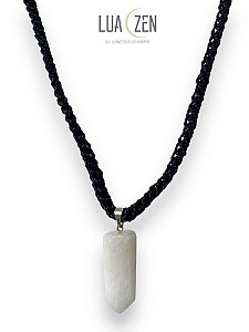 Colar Ponta Quartzo Branco