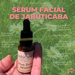 Sérum Facial de Jabuticaba (aroma lavanda)