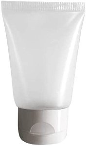 BISNAGA COM TAMPA FLIP TOP  30 ml - BRANCA