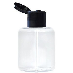 FRASCO QUADRADO 30 ML - PRETO