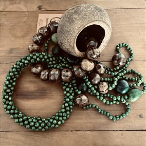 Enfeite de mesa Sapucaia