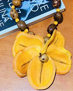 Enfeite de mesa Flor de Jacarandá