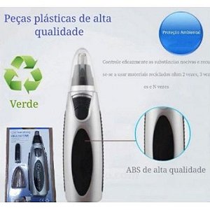 Maquina de Cortar Pelo de Nariz e Ouvido Aparador