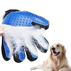 Luva Tira Pelos Pets Cães Gatos Massagem Banho Escova