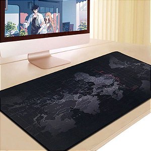 Mouse Pad Gamer Emborrachada Superfície Seda 70x30 Mesa Jogo
