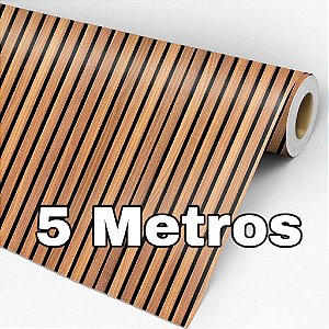 Papel De Parede Ripado Madeira 3d Adesivo Lavável Com Pano úmido Quarto Sala Cozinha Banheiro Decoração Casa Móveis Revestimento