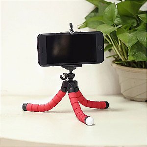 Mini Tripe Universal Flexível Suporte Celular  e Câmeras