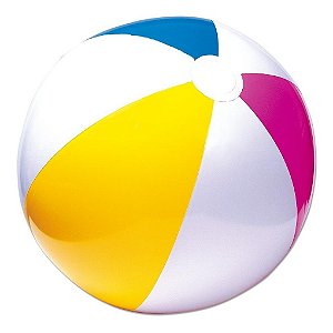 Bola De Praia Infantil 40CM Boia Inflável Grande Piscina Mar Colorida Verão Festa Criança Menino Menina