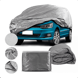 Capa Para Carro Sedan Impermeável Proteção Sol Chuva Poeira Sujeira Risco SUV Hatch Protetora Cobrir