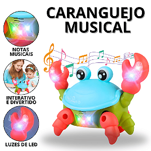 Caranguejo Brinquedo Fujão Siri Fujao Brinquedos