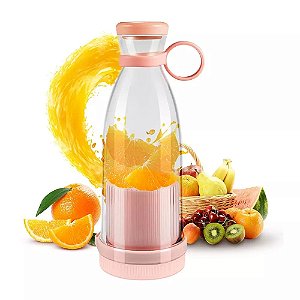 Mini Liquidificador Portatil 450Ml Copo Mixer Recarregavel Eletrico