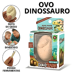 Ovo De Dinossauro Brinquedo Ovos De Dinossauros Escavação Fóssil Brinquedos Dino Ovinho Dinos