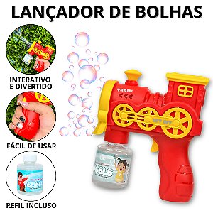 Lança Bolhas De Sabão Brinquedo Bolha De Sabao Máquina De Bolhas Infantil Automático Criança
