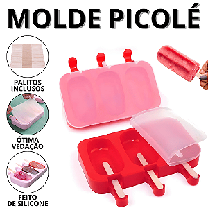 Forma De Picolé Silicone Forminha De Sorvete Palito Coisas Para Sorveteria Molde De Picole Infantil