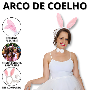 Tiara De Coelho Infantil Fantasia Carnaval Feminina Adulta Fantasias Infantis Coelhinha Coelha