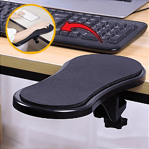 Apoio De Braço Para Mesa Descanso De Braco Ajustável Suporte Ergonômico Confortável Computador