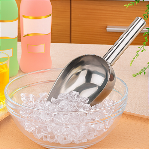 Pegador de Gelo Inox Pá Dosadora Multiuso Grande