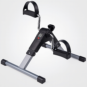 Mini Bike Ergométrica Portátil com Cronômetro Ideal para Fisioterapia de Braços e Pernas