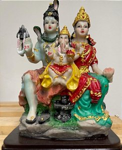 Sagrada Familia Hindu / Parvati /  Shiva / Ganesha