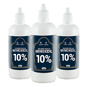 COMPRE 2 GANHE 1 Minoxidil Loção Capilar 10% 60mL Gotejador