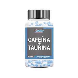 Cafeína + Taurina 60 Cápsulas