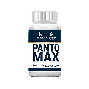 PantoMax Vitamina para Cabelo, Pele e Unhas 60 Cápsulas