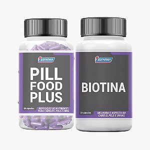 Kit Pill Food + Biotina