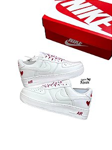 Air Force 1 Cadarço Coração