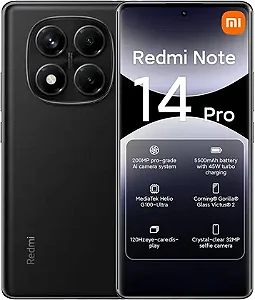 Xiaomi Redmi Note 14 Pro 4g Dual Sim 256 Gb Preto