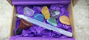 Box Cristais Chakras - Médio