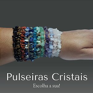 Pulseira de Cristais