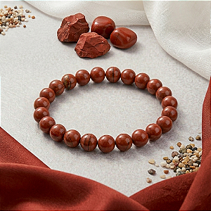 Pulseira Jaspe Vermelho